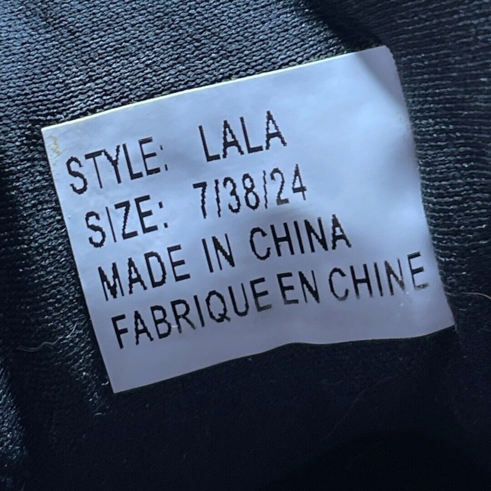 N.Y.L.A. Black Glitter Platform Sneakers - Picture 9 of 9
